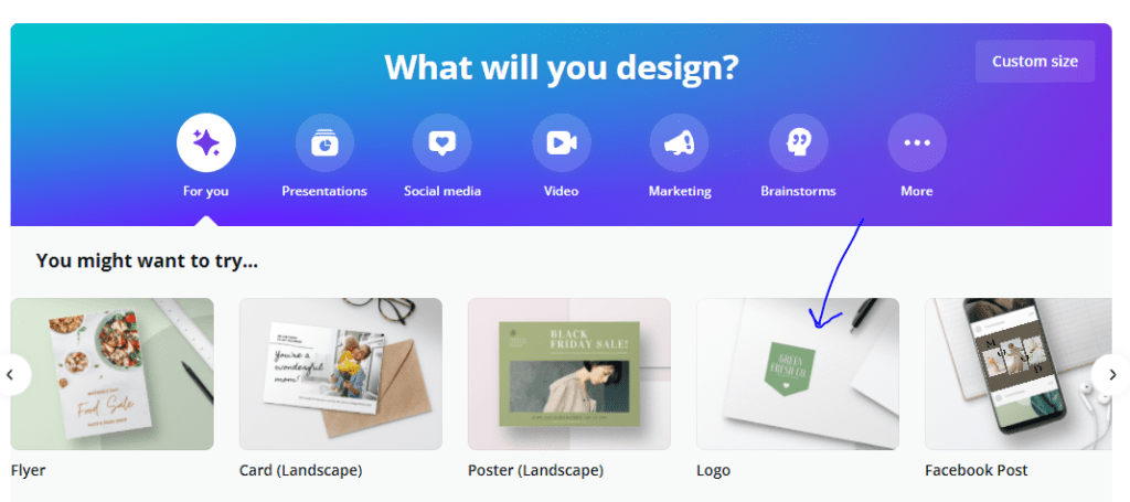 Canva logo maker